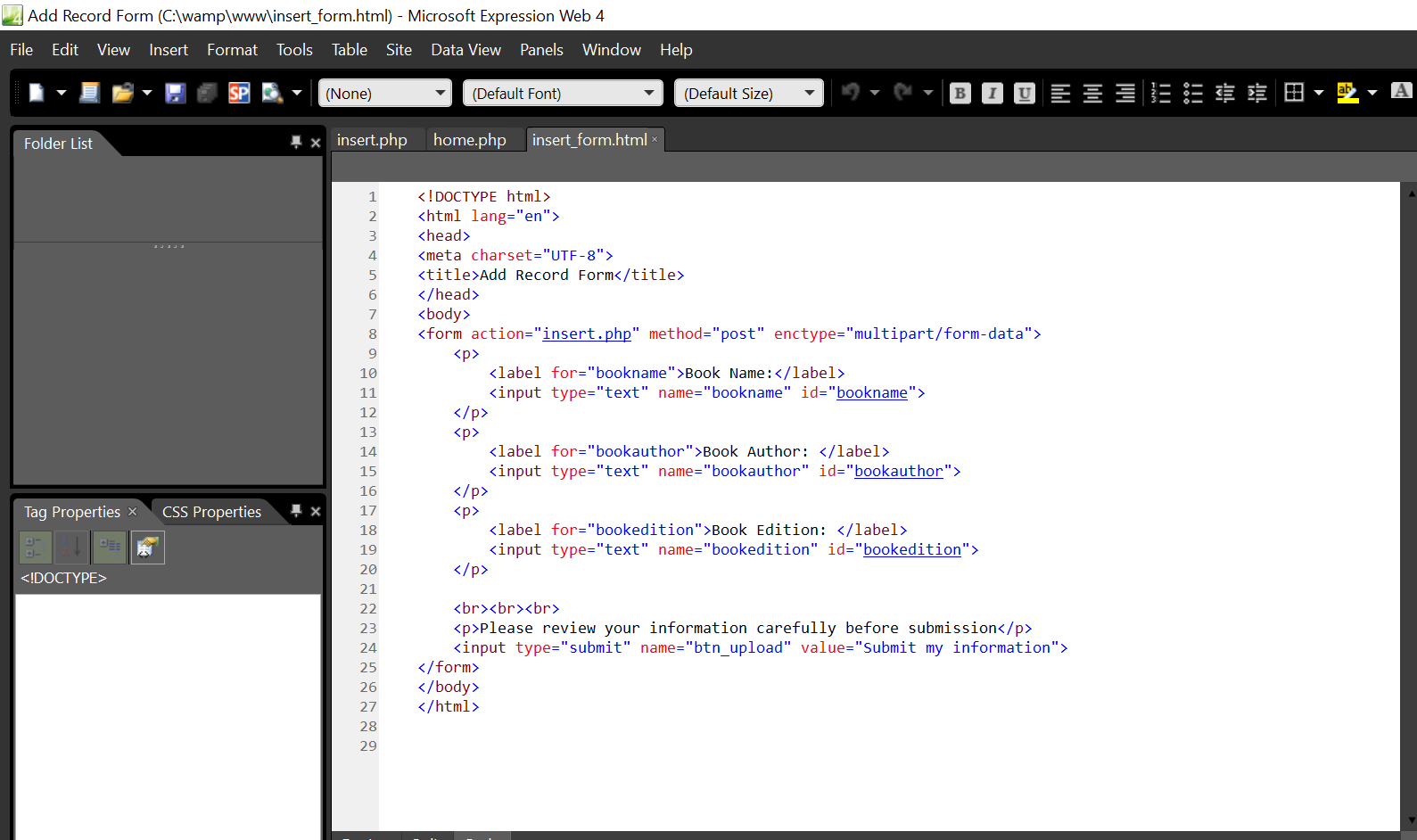 Homepage