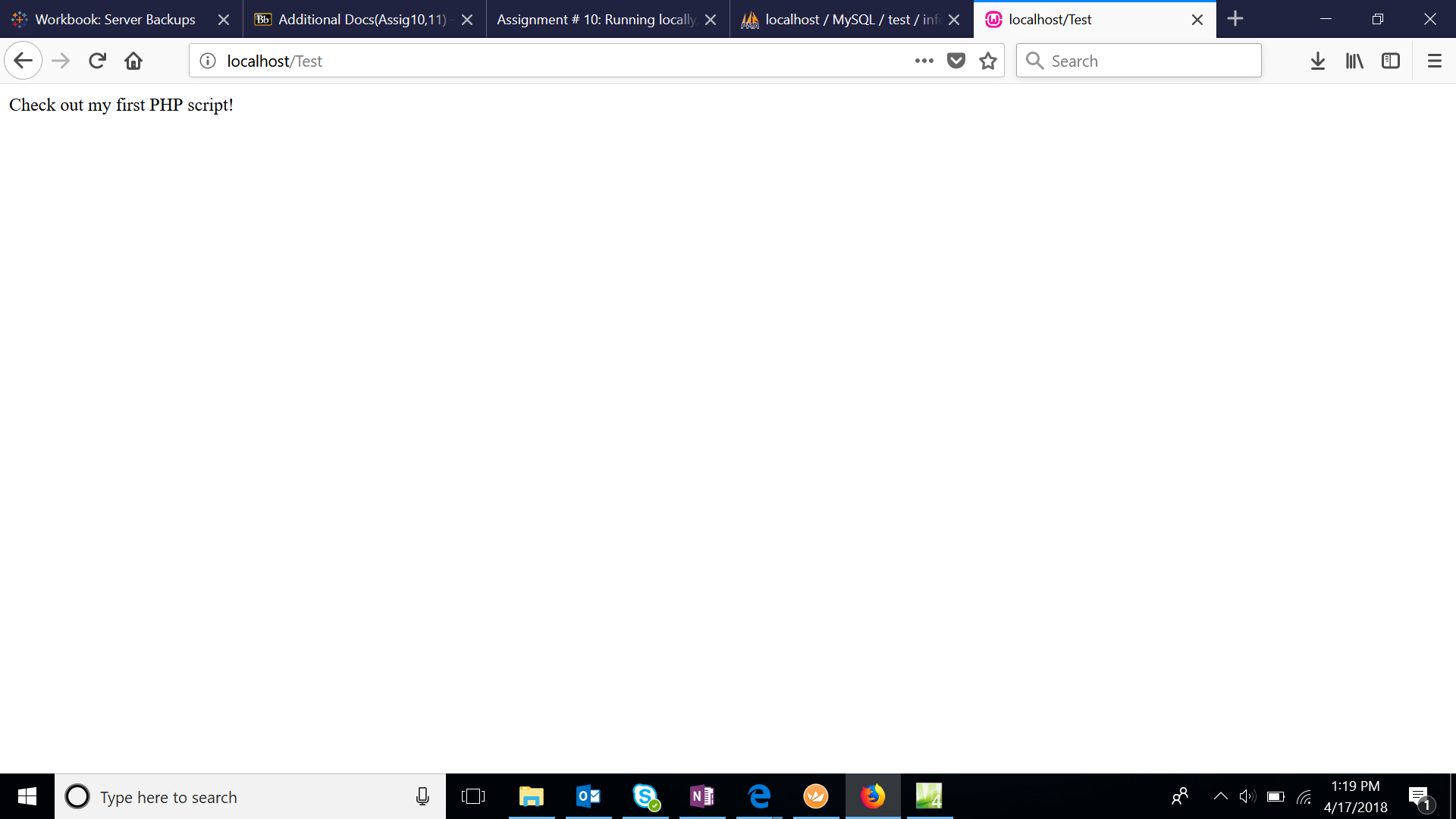 Sample PHP